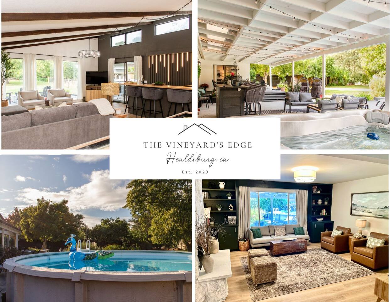 Vineyards Edge - Pool, Hot Tub, Bikes- 1mi to Downtown