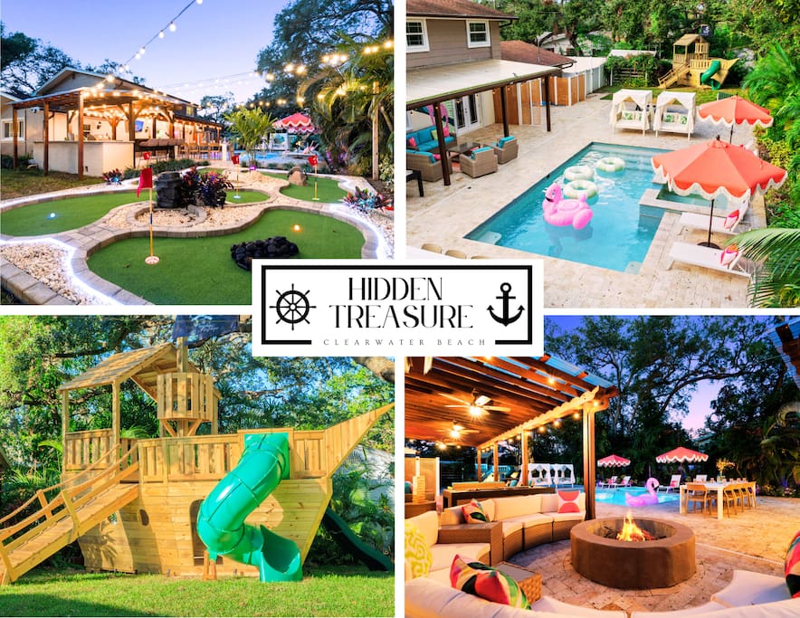 New Luxury Home: Heated Pool, Mini Golf, Game Room