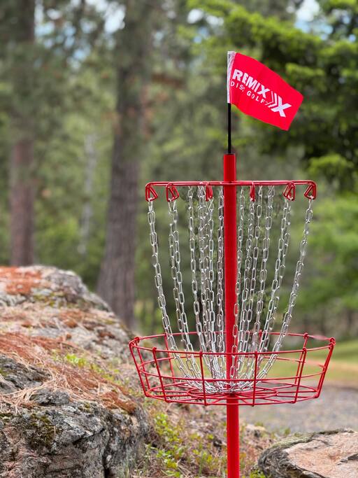*Little Cabin in the Woods + Disc Golf