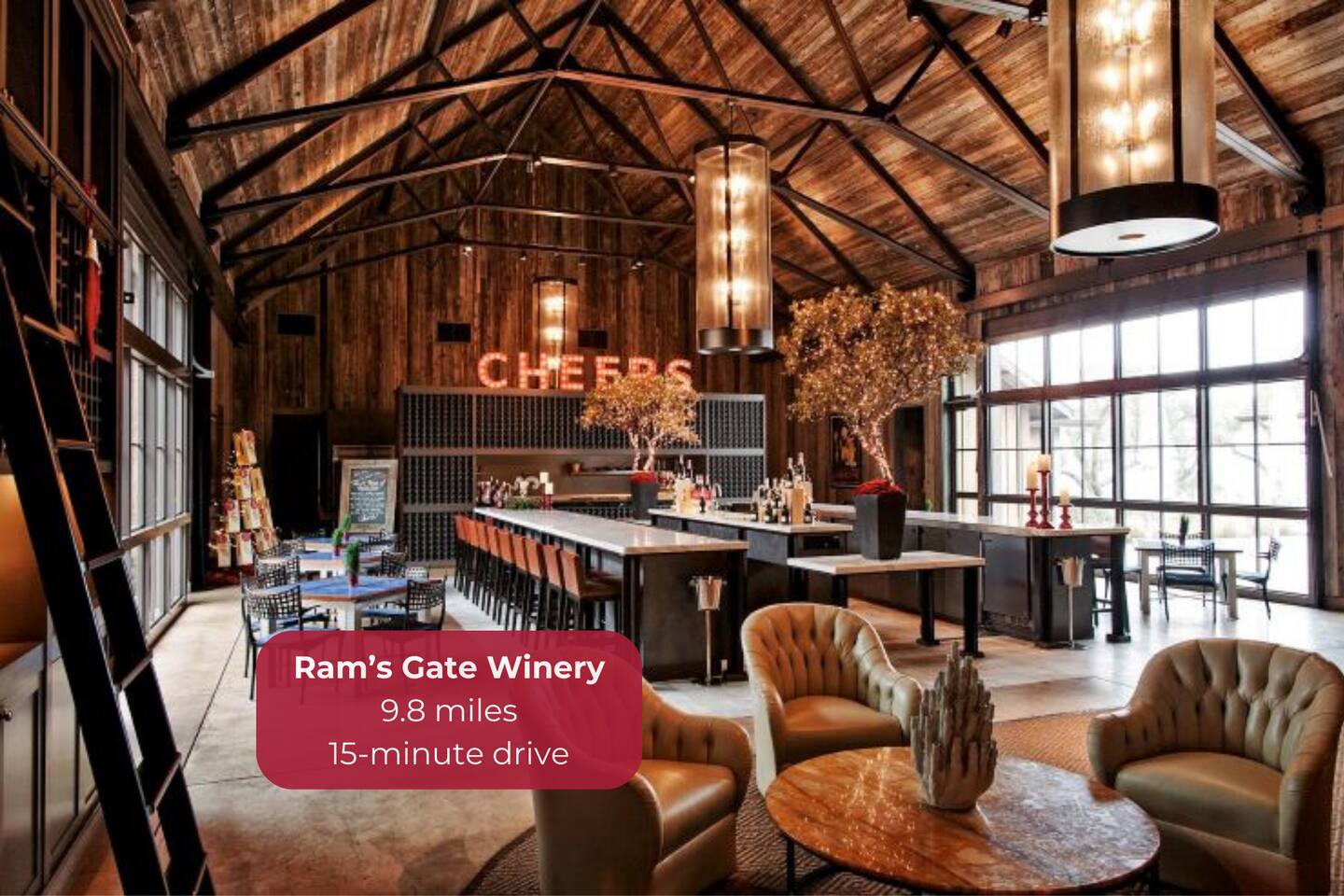 Indulge in a luxurious wine experience at Ram’s Gate.