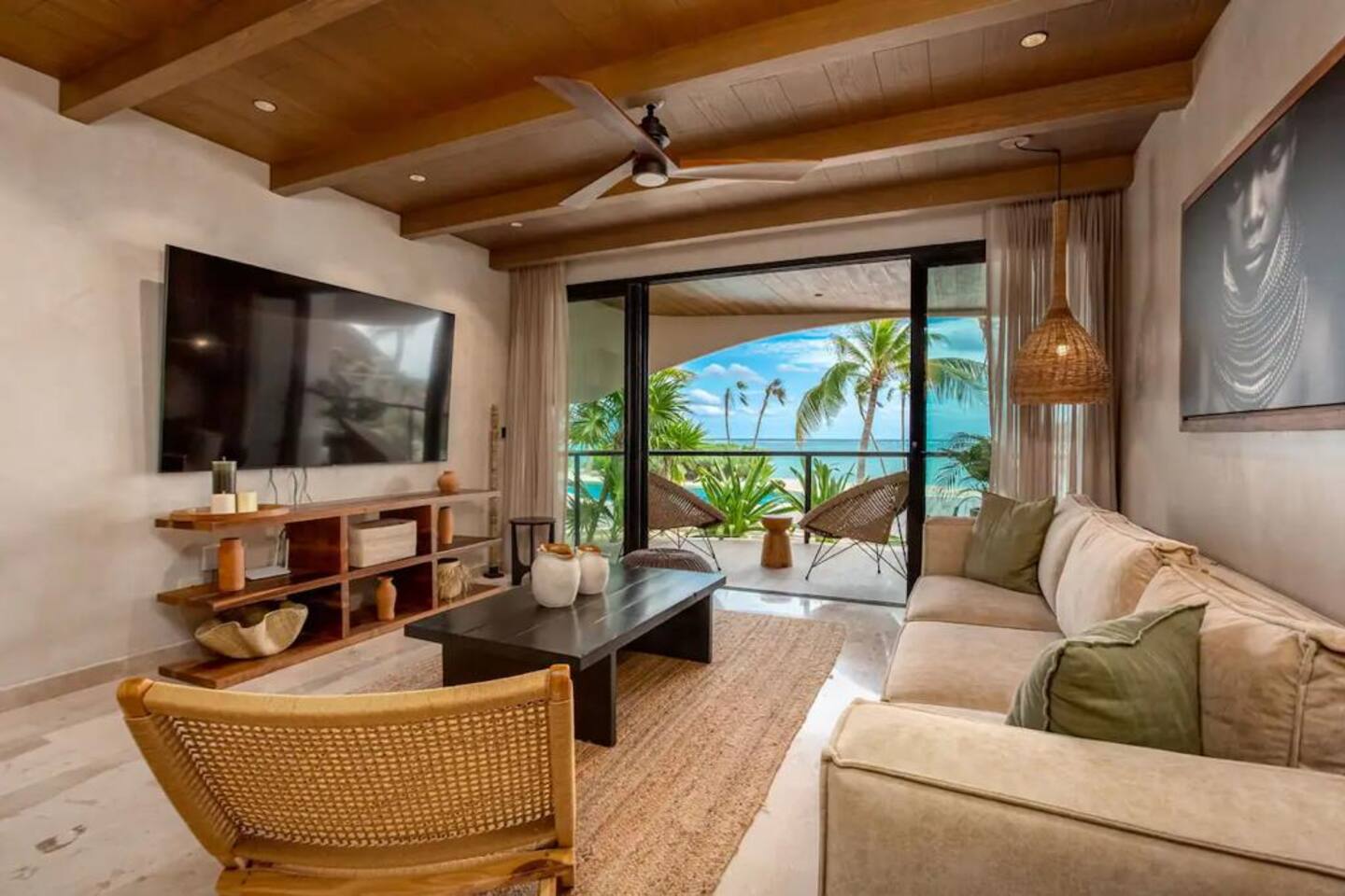 Unidad frente al mar de 2 habitaciones