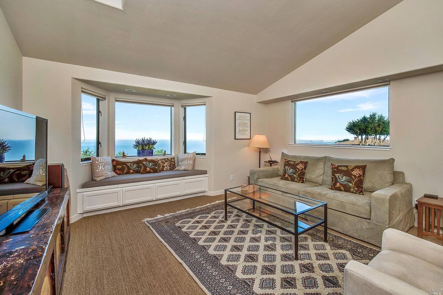 Planning a cozy day indoors? Kick back and binge your favorite shows in the comfy TV room.