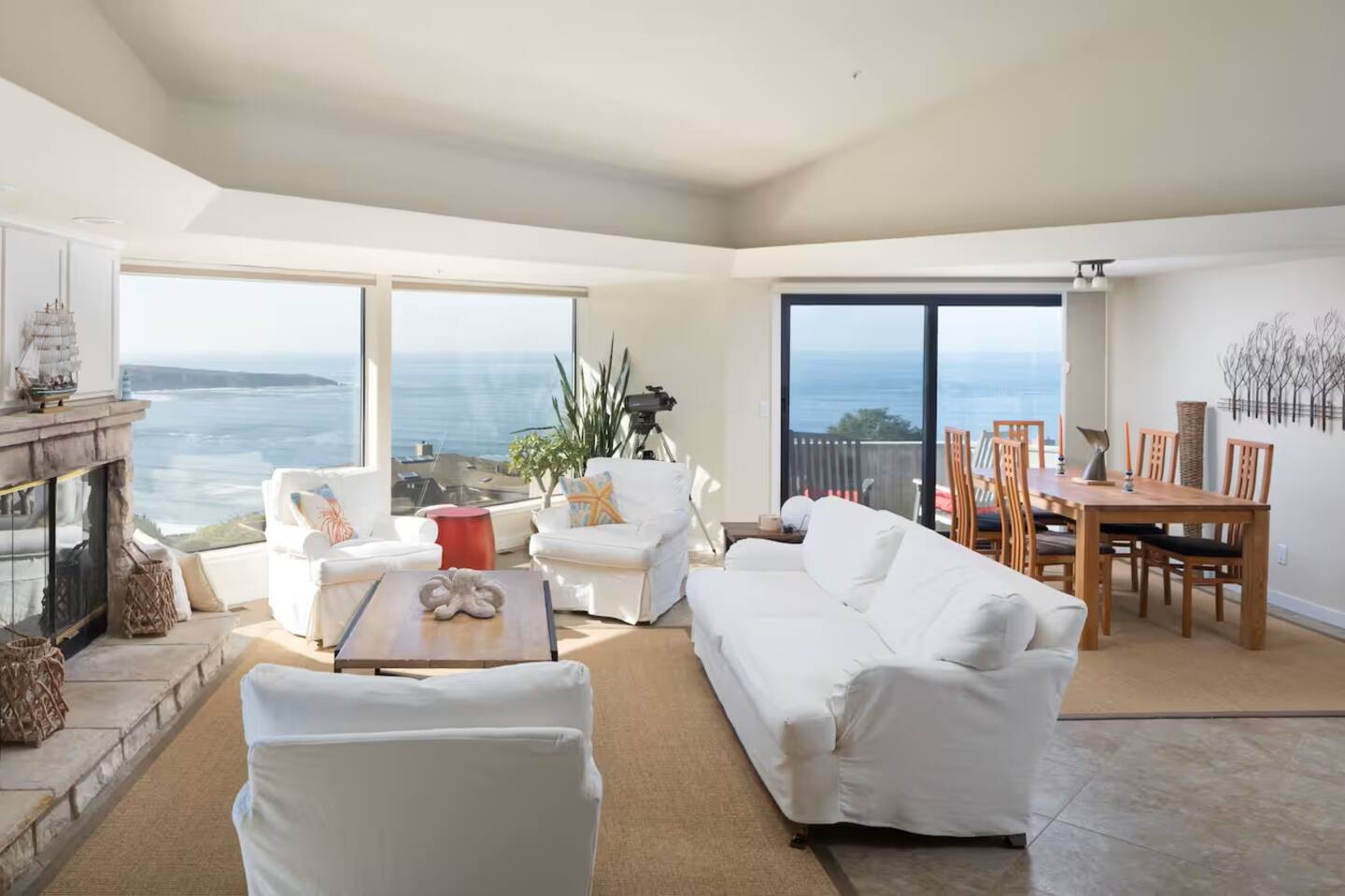 The home's open-concept design allows for effortless movement while creating a bright and spacious atmosphere.