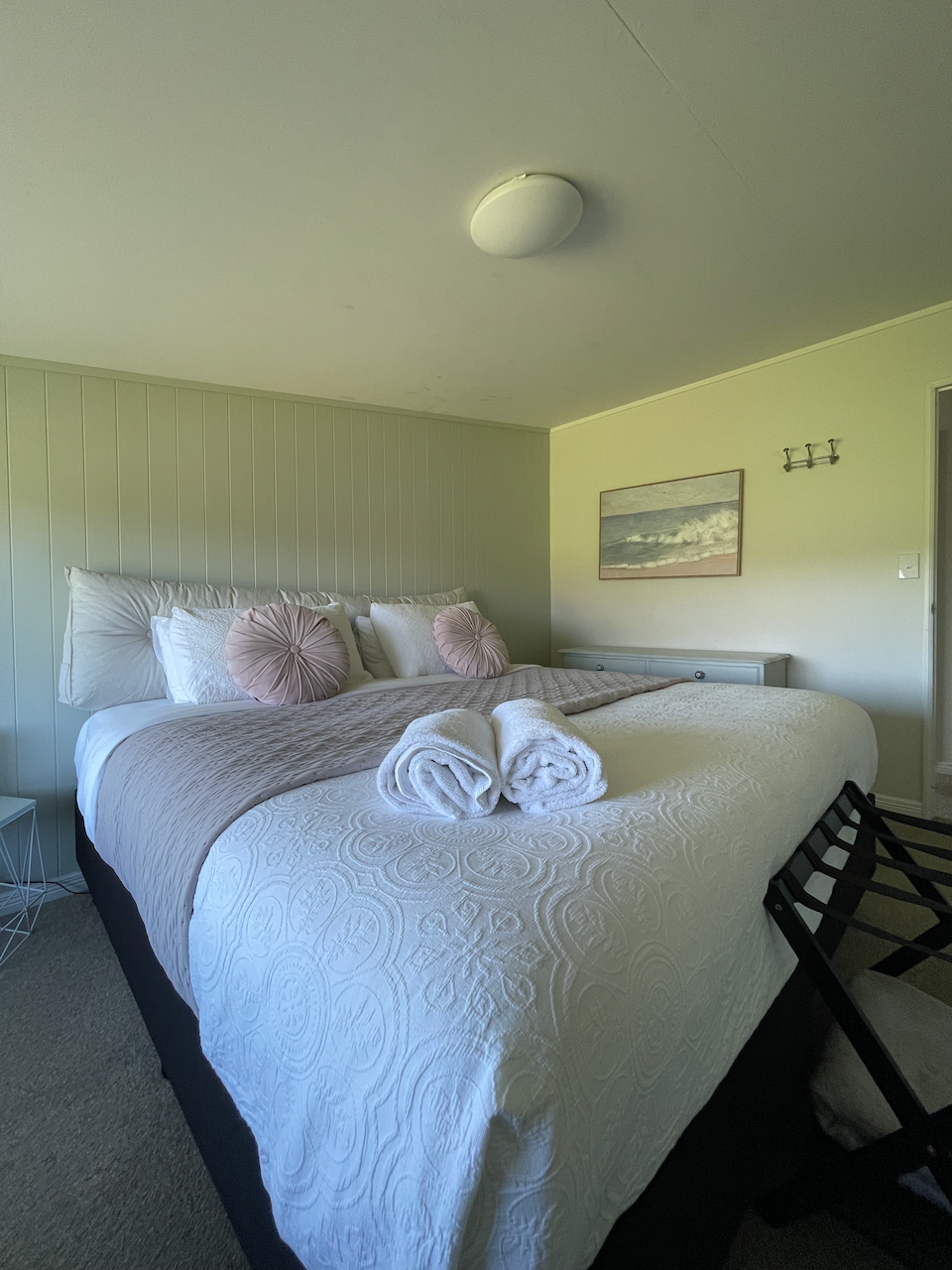 Bedroom 3 Cozy super king bedroom with fresh linens, soft tones, and thoughtful guest touches (can be separated into 2 singles)