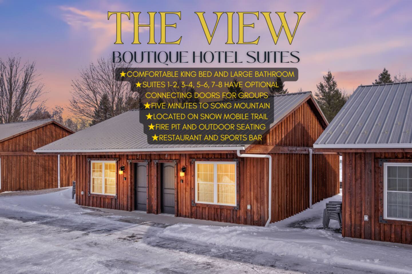 Golf, Outdoor Bar, Restaurant - The PinecrestCabin