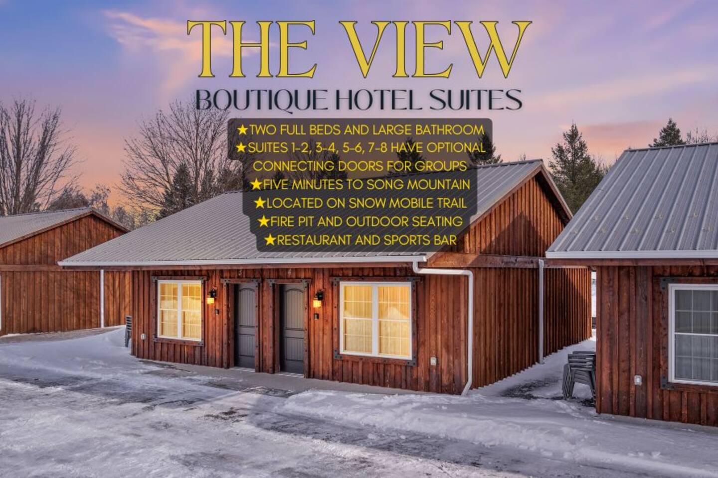 Golf, Outdoor Bar, Restaurant - The Oakwood Cabin