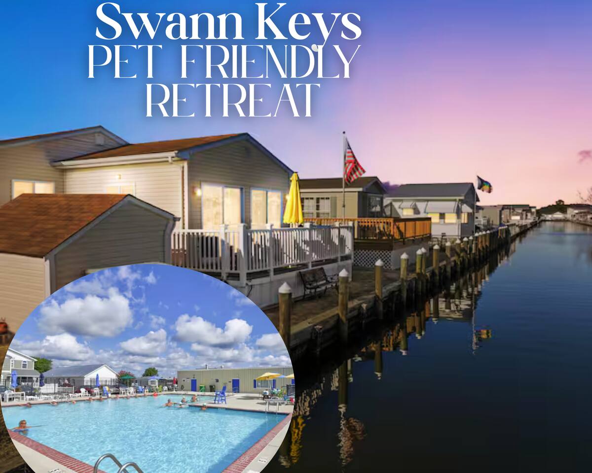 Waterfront | Pet Friendly w Pool Access | Crabbing