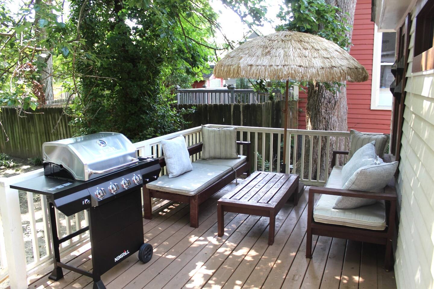 Stylish 3BR Getaway with Deck