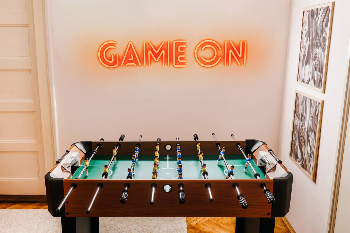 [Game corner] Feel free to play foosball & enjoy the vibe
