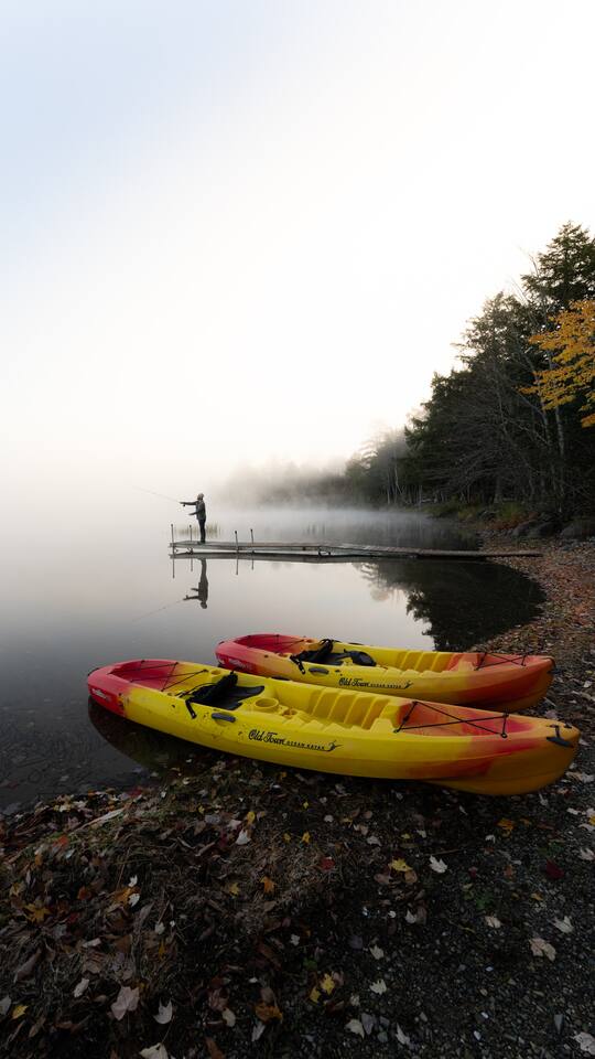 Dog Friendly | Ice Fishing | Hot tub Lakefront