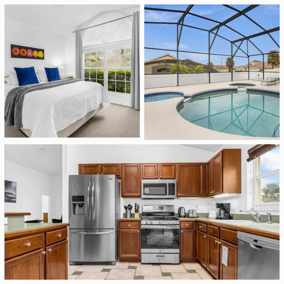 Mickey-Shaped Pool ★ 5BR/4BA ★ 10min to Disney