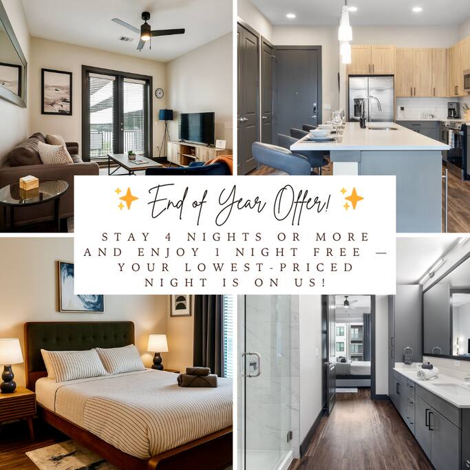 Modern Unit w/ Gym | 2BD 2BA Roommate Style plan - Apartment