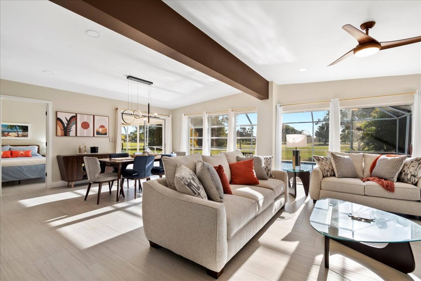 Mid-Century Modern Gem with Stunning Pool in PSL