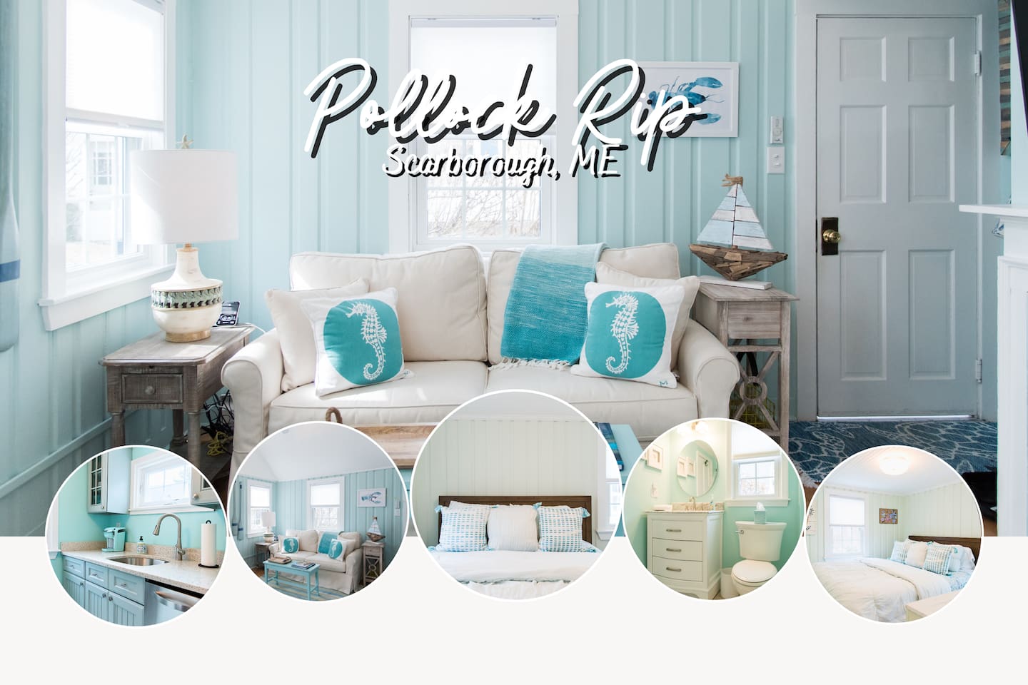 Classic Maine Beach Cottage, Steps to Pine Point !