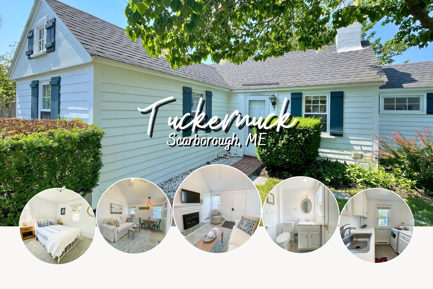 The Perfect Maine Cottage, Steps Pine Point Beach!