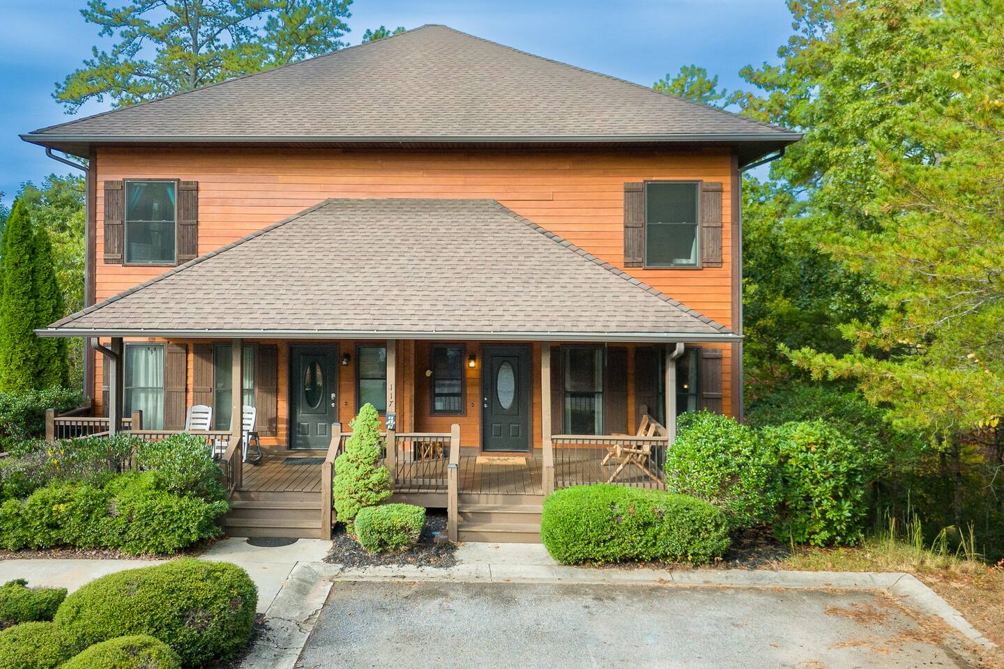 Front of the cabin