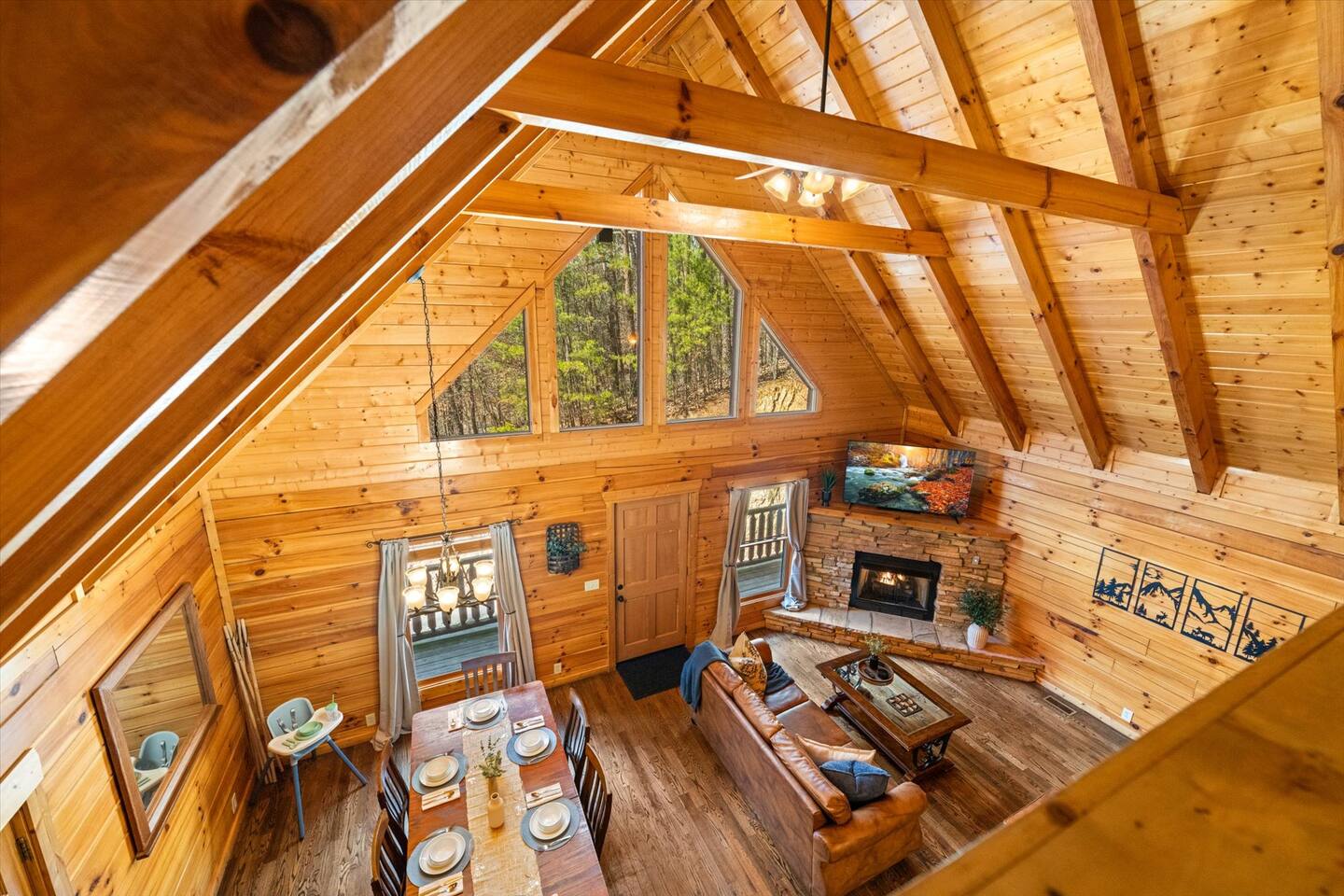 View from top floor