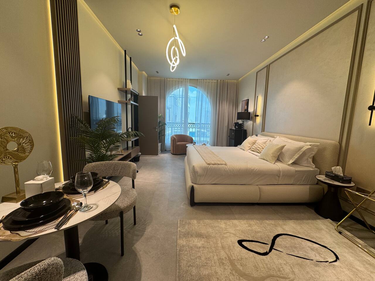 ASHRI Chic Studio in Arjan | near Miracle Garden