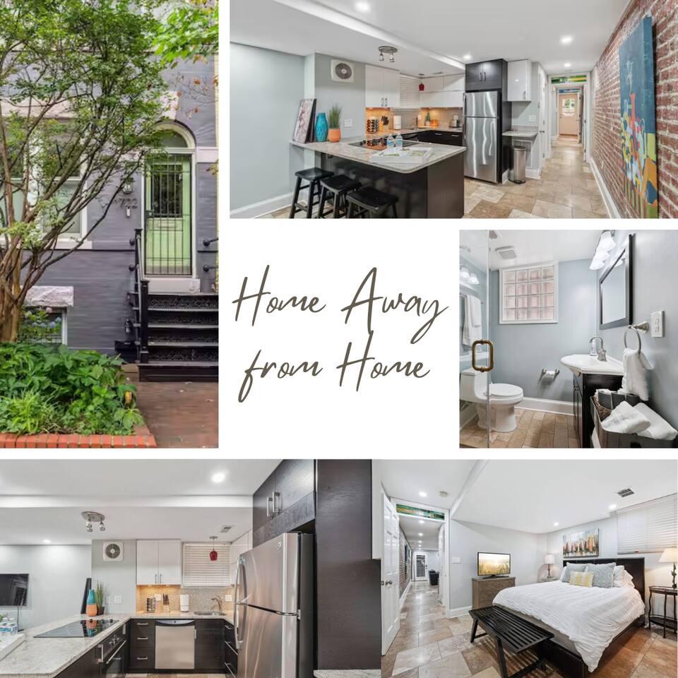 Sleeps 4|Walk to Metro| Parking|Capitol Hill DC