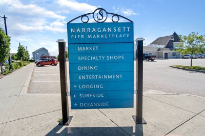 Just minutes from Narraganset Pier Marketplace