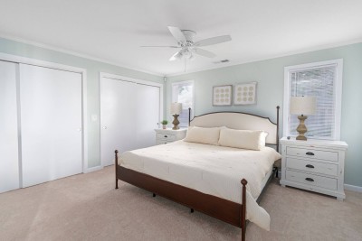 Bedroom #2, Master Bedroom with King bed and Jack and Jill bathroom.