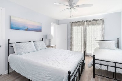 Bedroom #6, Queen Bed with additional Twin Bed