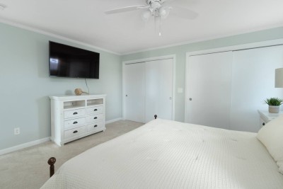 Bedroom #2, Master Bedroom with King bed and Jack and Jill bathroom.