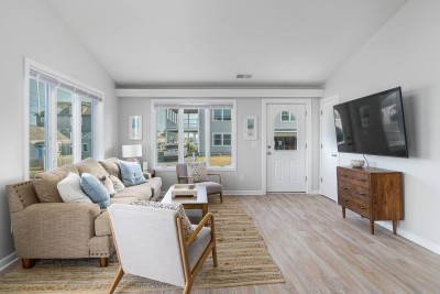 Living Room #1 (Front of the house), with Ocean View