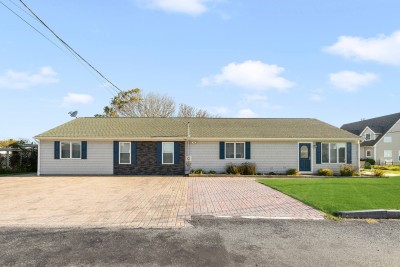 Side yard view with Parking for 6 cars