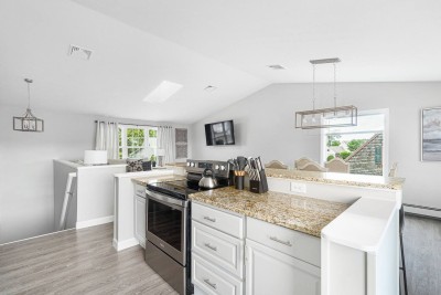 Open Kitchen, Living, Dining Area