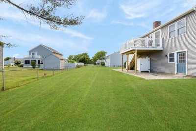 Spacious Fenced in Backyard with Brand New Deck and Outdoor Shower