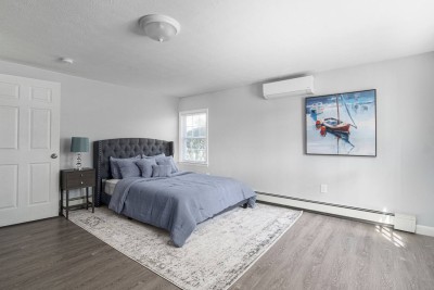 Bedroom #5, Lower Level, Queen Bed and additional Full Bed. Walk Out to Back Yard