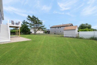 Spacious Fenced in Backyard with Brand New Deck