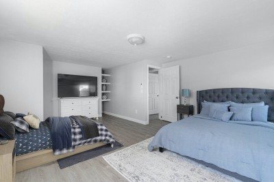 Bedroom #5, Lower Level, Queen Bed and additional Full Bed. Walk Out to Back Yard
