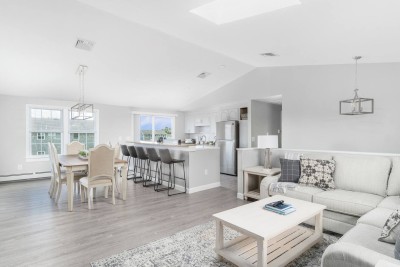 Wide open concept with Kitchen/Dining/Living Room