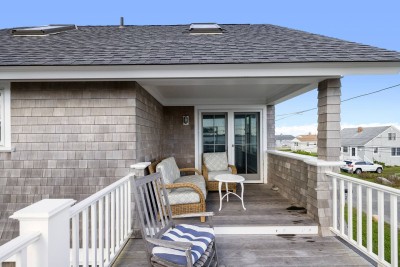 1 Second floor deck off living room