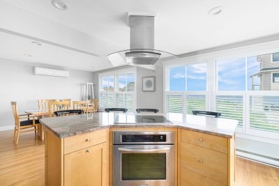 Open Kitchen leading into dining room with spectacular Ocean view
