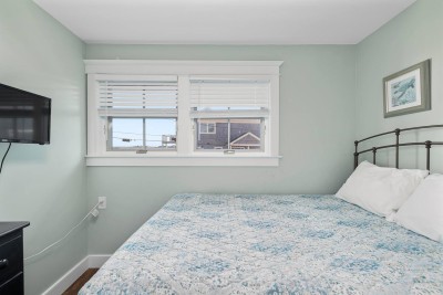1 Bedroom #3: Second Floor Full Bed with Ocean View