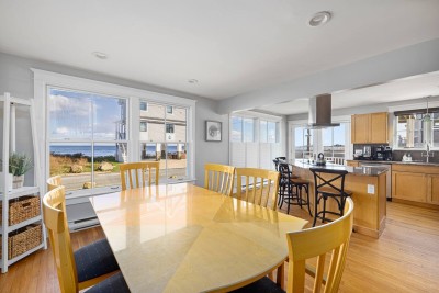 1 Open Kitchen leading into dining room with great Ocean view