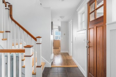 First Floor Hallway from Kitchen to Stairs