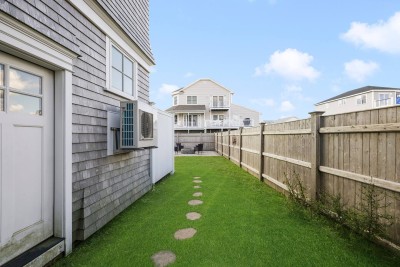 1 back yard with patio and fore pit