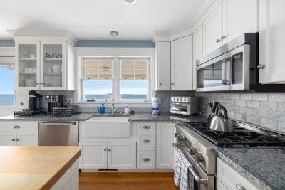 Kitchen with Ocean View