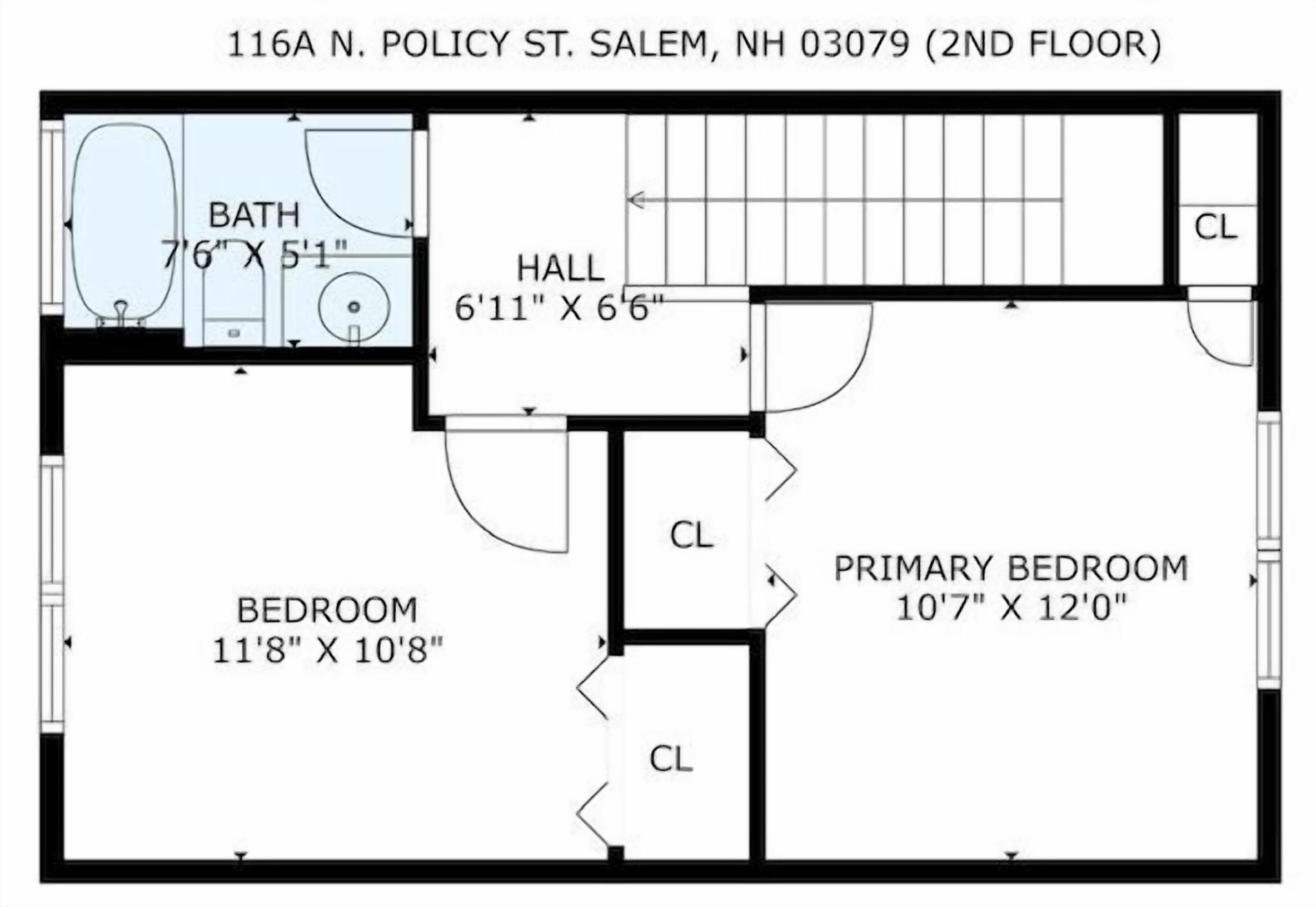2nd floor layout