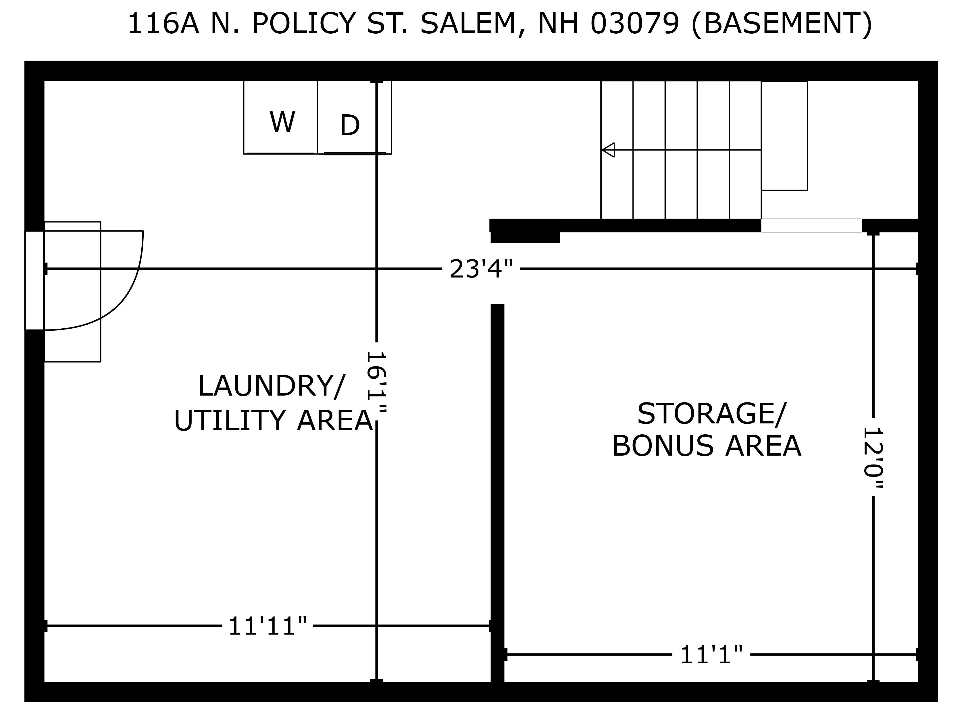 Basement layout