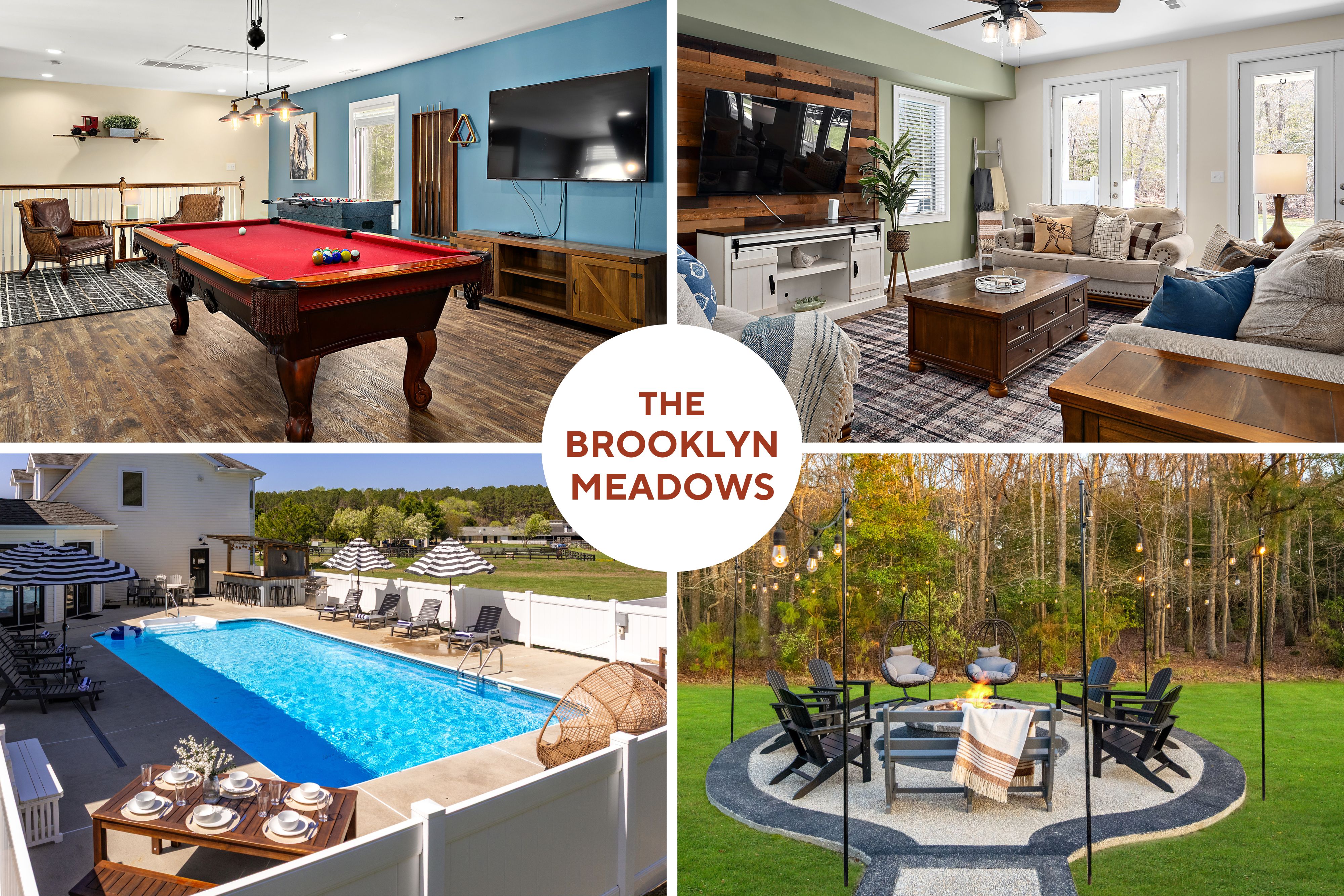 Lux 8BR Estate Near OCMD-Sleeps23-GameRoom-Firepit