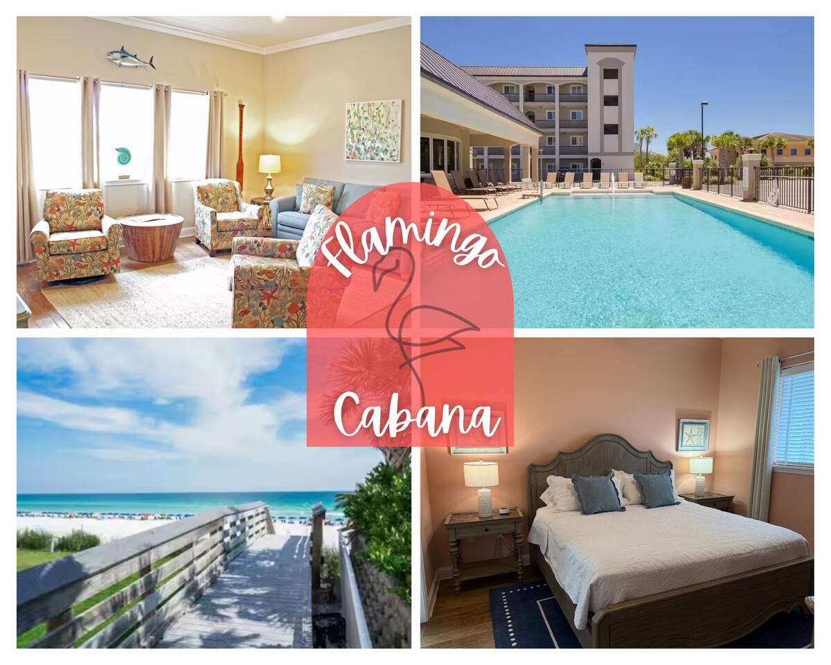 Flamingo Cabana Condo ~Walk to Beach~Pool~Updated