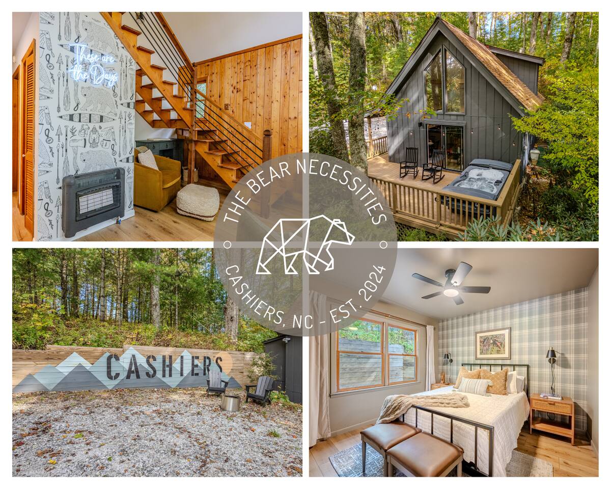 Cashiers Cabin-Hiking-Hot Tub-Family-Secluded-Fun