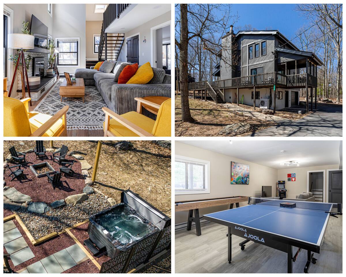 Fireside Winter Cabin | HotTub & Lake Walks