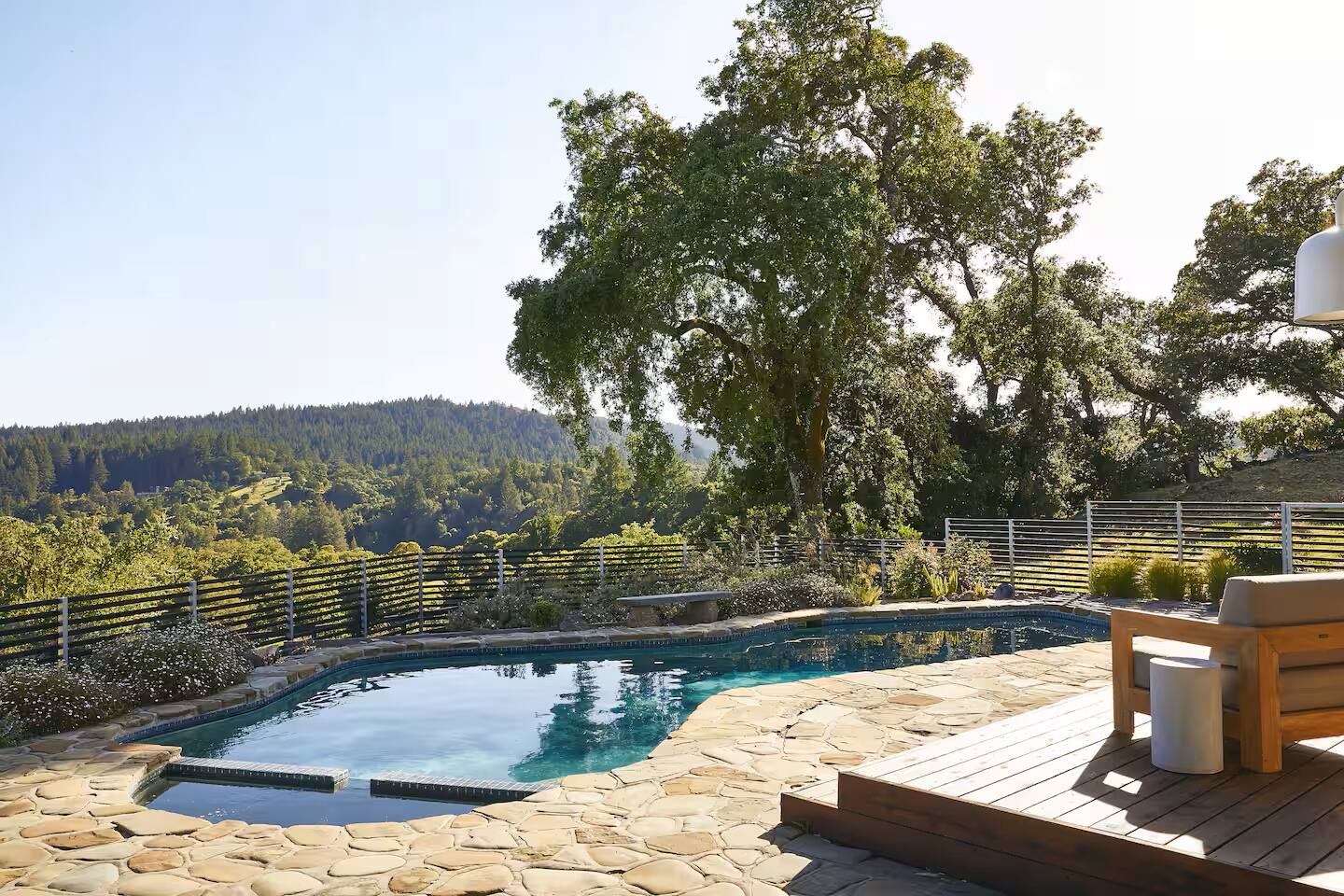 Float beneath the sky, surrounded by the hum of nature.