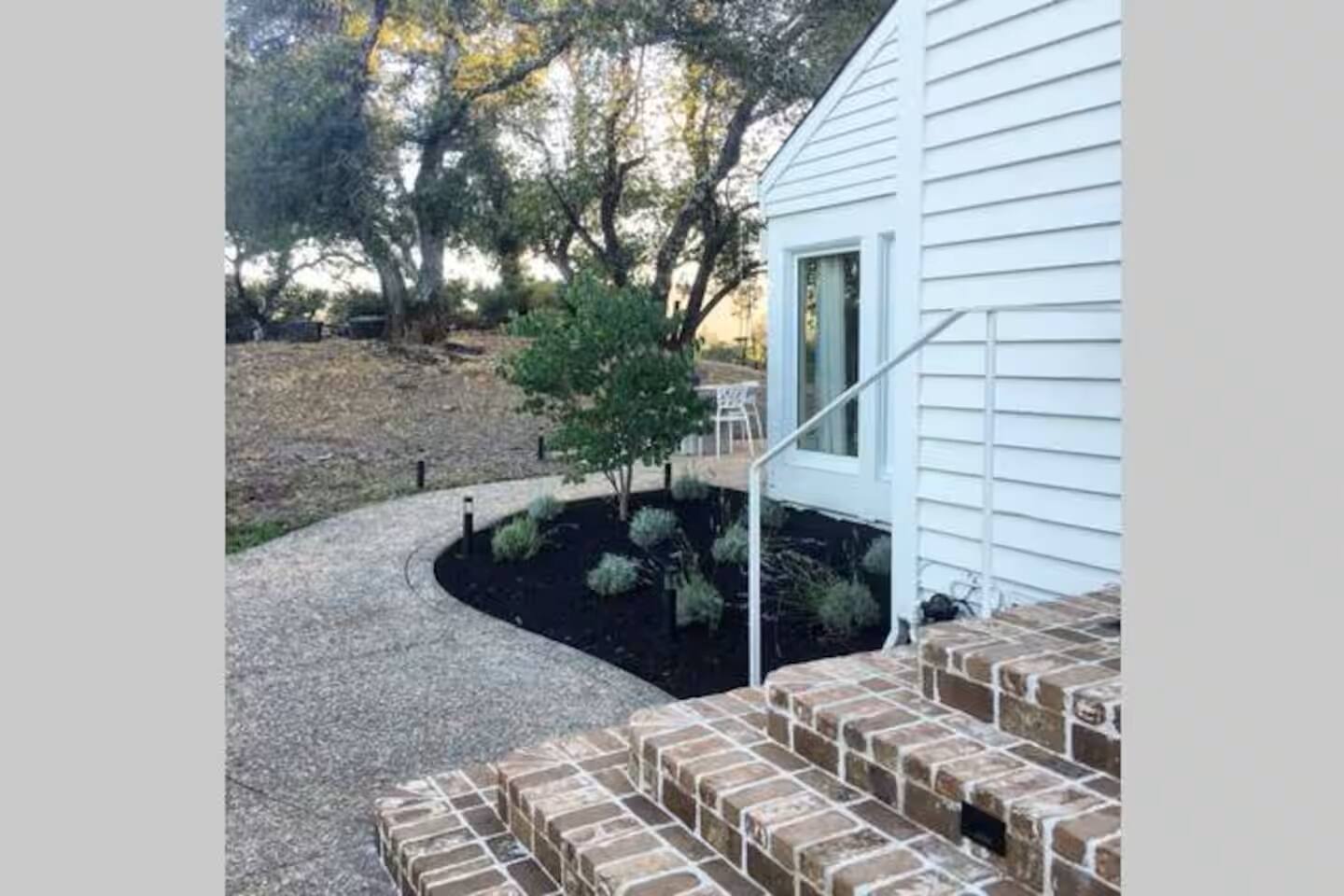 A striking presence, surrounded by open skies and quiet beauty.